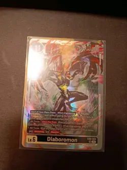 Digimon Card Game Diaboromon EX6-043 SR Super Rare NM Infernal Ascension ENGLISH - Image 1