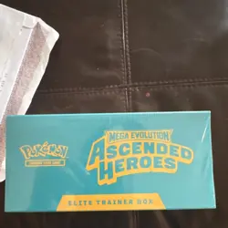 Pokemon TCG Mega Evolution Ascended Heroes Elite Trainer Promo Booster Box - Image 4