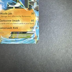 Pokemon Lucario EX 54/111 Furious Fists XY LP/NM 2014 - Image 5