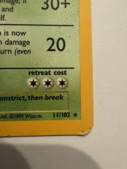1999 Pokemon Base Set Nidoking 11/102 Holo Rare Wizards of the Coast English - Image 4