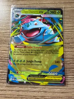 🌿Mega Venusaur ex 003/132 Me01: Mega Evolution Holo Pokemon TCG Grass🌿 - Image 1