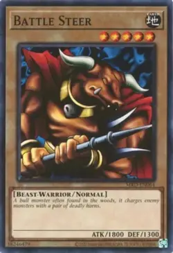 Battle Steer MRD-EN064 Yugioh! 25th Anniversary Common Metal Raiders - Image 1