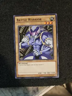 Battle Warrior OP01-EN015 Unlimited Yugioh - Image 1