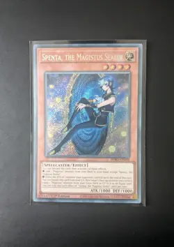 Spenta, the Magistus Sealer Secret Rare BPRO-EN098 1st Edition NM Yugioh - Image 1