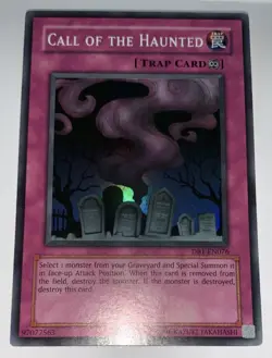 Yugioh Vintage 2004 Call of the Haunted DB1-EN076 Super Rare VLP/LP w/Tracking - Image 2