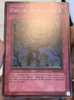 Yugioh Vintage 2004 Call of the Haunted DB1-EN076 Super Rare VLP/LP w/Tracking - Image 4