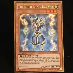 Thunder King Rai-Oh PGLD-EN075 Premium Gold 1st Edition LP - Image 1