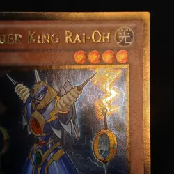 Thunder King Rai-Oh PGLD-EN075 Premium Gold 1st Edition LP - Image 3