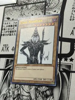 Yugioh Dark Magician Limited Edition JMPS-EN003 LP #1 - Image 3