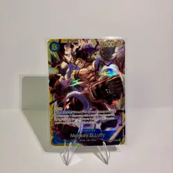 Monkey.D.Luffy OP11-118 ONE PIECE Tcg Secret Rare FOIL NM - Image 1