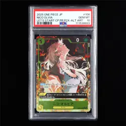 PSA 10 GEM MT 2025 One Piece JPN Nico Olvia OP09-106 C - Image 1