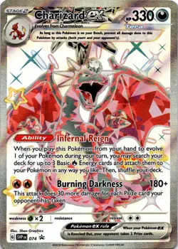 Charizard ex Promo SV: Scarlet & Violet Promo Cards 074 NM - Image 1