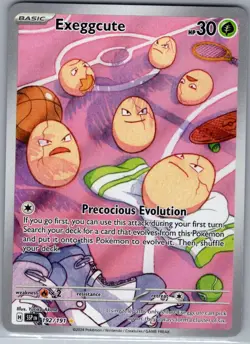 Exeggcute 192/191 SV08: Surging Sparks - Pokemon Card - NM - Image 1
