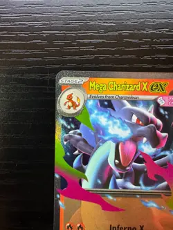Mega Charizard X EX 029 Black Star Promo Pokemon Card NM - Image 2