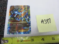 M Mega Charizard EX Wild Blaze Pokemon Card 108/106 Border Error/EuroU - Image 1