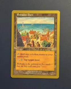 Rishadan Port - MP - MTG World Championships Brussels 2000 Gold Border - Image 1