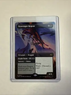 MTG Scavenger Regent (Borderless) Tarkir: Dragonstorm Regular - Image 1