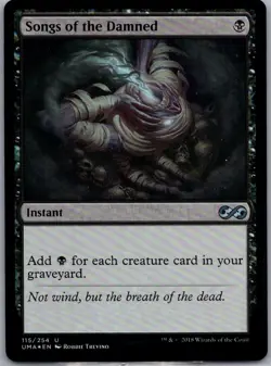 Songs of the Damned U Ultimate Masters 115 LP Foil - Image 1