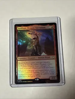 MTG Sarkhan, Dragon Ascendant Tarkir: Dragonstorm Foil - Image 1