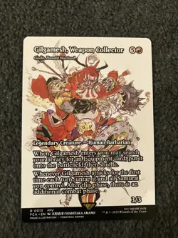 Magic MTG - Gilgamesh, Weapon Collector - Godo - (Showcase) - Final Fantasy - Image 1