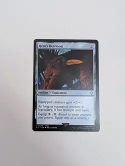 MTG - Hero's Heirloom - Commander: Final Fantasy NM/M Condition - Image 1