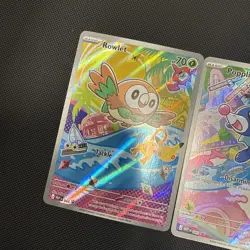 Pokemon TCG: First Partner Illustration Rares - Alola Starters Gen 7 - Image 4