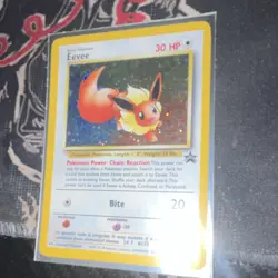 Pokemon Eevee Wotc Promo Holo 11/53 30 HP 2000 Trading Card - Image 2