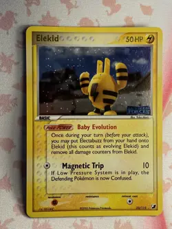 Pokemon TCG EX Unseen Forces Elekid 23/115 Reverse Holo - Image 1