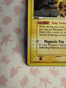 Pokemon TCG EX Unseen Forces Elekid 23/115 Reverse Holo - Image 5