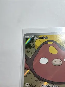 Stunfisk 118/086 Illustration Rare White Flare Pokemon Card - Image 2