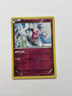 Mr. Mime 97/162 Rev Reverse Holo XY Breakthrough Pokemon NM - Image 1
