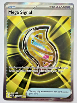 Pokemon TCG Mega Signal 171/132 Full Art Ultra Rare Mega Evolution - Image 1