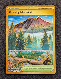 Pokemon: Gravity Mountain Holofoil Hyper Rare SV08 Surging Sparks 250/191 NM - Image 1