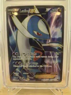 POKEMONS CGC10 B&W Full Art LATIOS EX PLASMA FREEZE - Image 2