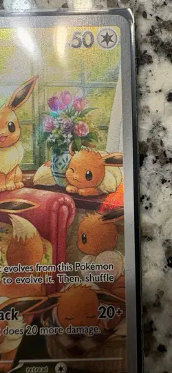 Eevee Pokemon 2024 S&V Twilight Masquerade Illustration Rare #188 NM - Image 5