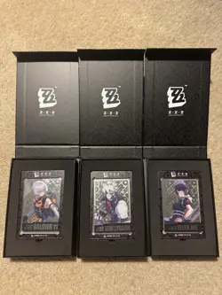 Zenless Zone Zero ZZZ anime Impulse Anime nyc Metal Trading Card Ellen Lycaon 11 - Image 1