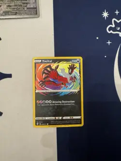 Yveltal 2021 Pokemon Shining Fates Amazing Rare Holo 046/072 NM-MT - Image 1