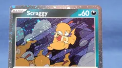 Scraggy SVP186 - Journey Together Blister Cosmos Holo Promo NM With Coin SWIRLS! - Image 4