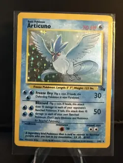 Pokemon fossil holo set Moltres/Articuno/Zapdos/Haunter/Lapras/Hypno/Ditto/Muk - Image 5