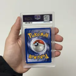 2000 Pokemon Rocket Dark Charizard Holo #4 PSA 8 SWIRL - Image 4