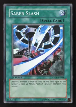 Saber Slash Super Rare Ancient Prophecy ANPR-EN058 LP - Image 1