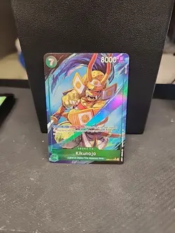 One Piece TCG Kikunojo Alternate Alt Art SR EB04-012 English OP14 Azure Seven NM - Image 1
