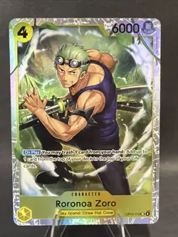 Roronoa Zoro OP15-113 (Super Rare) One Piece: Adventure on Kami's Island Foil NM - Image 1