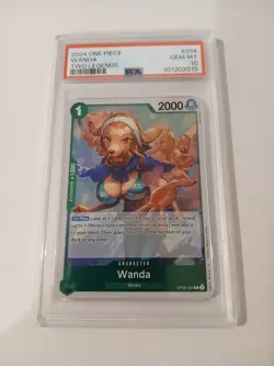 Wanda PSA 10 - OP08-034 Two Legends Foil - One Piece - Image 1