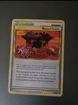 Burned Tower 71/90 Undaunted Uncommon Card - Image 1