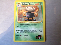 Pokemon Card , ERIKA'S GLOOM ,45/132 , (Gym Heroes SET) Non -Holo .(2000)LP - Image 1
