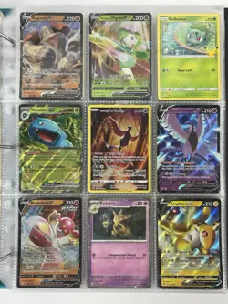 Pokemon Card Collection Binder Lot Holo Rare Mega Charizard Mew Rainbow GX - Image 3