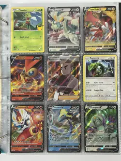 Pokemon Card Collection Binder Lot Holo Rare Mega Charizard Mew Rainbow GX - Image 5