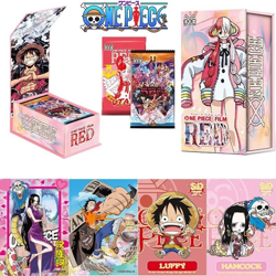 One Piece Trading Card Game Deluxe Booster Box Anime TCG CCG New Sealed Film Red - Image 1