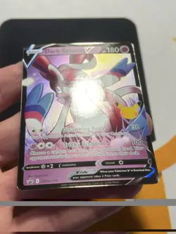 Dark Sylveon V SWSH134 SWSH: Sword & Shield Promo Card Holo NM A - Image 3